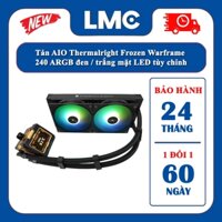 Tản nhiệt nước AIO Thermalright Frozen Warframe 240 ARGB đen / trắng mặt LED tùy chỉnh - Bảo hành 24 tháng