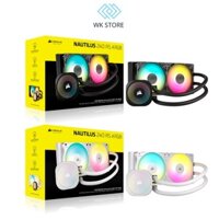 Tản nhiệt nước Corsair NAUTILUS 240 ARGB | Black / White | Bảo hành 60 Tháng