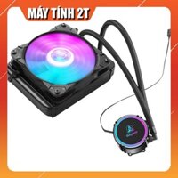 Tản Nhiệt Nước CPU All In One Segotep AIO 120S Hiệu Ứng LED RGB - Hỗ Trợ Hệ Thống Ryzen AM4 và - Máy Tính 2T