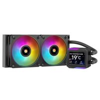 Tản nhiệt nước Leopard Astroshell 240 ARGB Digital LCD V2 - Đen                       – TINHOCNGOISAO.COM