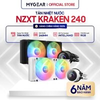 Tản nhiệt nước NZXT KRAKEN 240 RGB White 240mm (RL-KR240-W1) - Bảo hành chính hãng 72 tháng