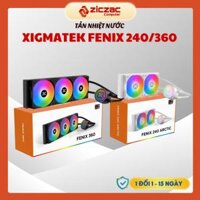 Tản nhiệt nước XIGMATEK FENIX 240 I 360 ARGB I ARCITIC hàng chính hãng - bảo hành 12 tháng