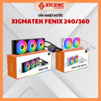 Tản nhiệt nước XIGMATEK FENIX 240 I 360 ARGB I ARCITIC hàng chính hãng - bảo hành 12 tháng