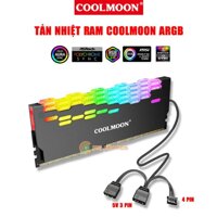 Tản nhiệt Ram Coolmoon ARGB RA-2 – Ốp tản nhiệt Ram A-RGB đồng bộ main sync led RGB