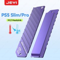 Tản nhiệt SSD JEYI PS5 Slim / Pro, Bộ làm mát và nắp SSD M.2 2 trong 1 cho khe cắm mở rộng PlayStation 5 Slim / Pro NVMe, làm mát và chống bụi