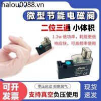 Tần Số Cao 10 Mm Mini Van Điện Từ Hai Vị Trí Van Khí Thật Ba Chiều Đĩa Rung Mini Van Khí Nhỏ Pioneer