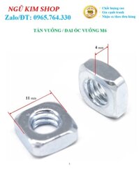 TÁN VUÔNG  ĐAI ỐC VUÔNG M6 - M6 30 CON