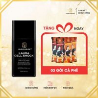 [TẶNG 03 GÓI CAFE] Kem Chống Nắng Phổ Rộng Laura Cell Shock Brightening Bi-Phase Veil Nhật Kim Anh