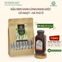 [TẶNG] 1 chai nước đậu mát pha sẳn 500ml, ĐH Túi 1kg Đậu Cỏ ngọt Hà thủ ô (chia sẳn túi lọc 50G) Mộc Thanh trà