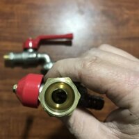 (Tặng 1 cuộn băng tan) Vòi nước, van nước đồng mạ crom Sanwa cao cấp 21 và 27 hàng đẹp