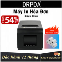 Tặng 1 cuộn giấy 80*60mmMáy in hóa đơn DRPDA M804 in bill Không Dây tử điện thoại máy tính PC sử dụng giấy in nhiệt 80