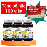 (Tặng 1 hoạt huyết dưỡng não 100 viên) Combo 3 chai Bách Đường Khang giúp giảm đường huyết, tiểu đường - 30 viên
