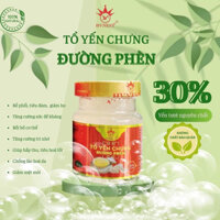 [TẶNG 1 HŨ] Combo 10 hũ tổ yến chưng sẵn vị đường phèn 30% yến,không chất bảo quản, yến sào Nha Trang Khánh Hoà