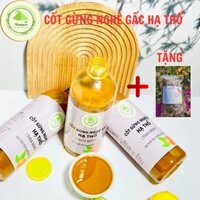 (Tặng 1 Lá Xông) Combo 2 Chai Cốt Gừng Nghệ Gấc Hạ Thổ ( 1 Chai/ 1000ml) Thoa Body,Chăm Sóc Da Cho Các Mẹ Sau Sinh