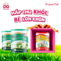 [Tặng 1 Lon DG-3 400g] Combo 2 Lon Sữa Dê Công Thức DG-2 800g (HSD DG-3: 10/2025)