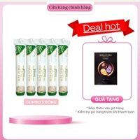 Tặng 1 miếng mặt nạ  Combo 5 Gói Bông Tẩy Trang Skinlovers 12030 miếng  5 x 150 miếng