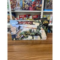 (Tặng 1 mini ngẫu nhiên) Đồ chơi lắp ráp Ninja Rồng xanh huyền thoại Bela 10718