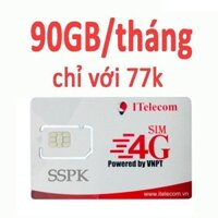 Tặng 1 tháng - Sim internet 3Gb tốc độ cao một ngày, sim mới của Vinaphone data 3G 4G LTE gọi điện miễn phí