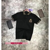 (Tặng 1 vòng phong thủy) Áo Thun Nam Có Cổ Cotton Cao Cấp.Chất Lượng - AC43