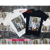 (Tặng 1 vòng phong thủy) Áo thun nam cổ tròn ngắn tay in chữ đẹp phong cách hàn quốc - AC30