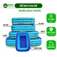 [Tặng 10 bóng nhựa] Bể bơi 3 tầng 1m3 , 1m5, 1m8, 2m1, bể phao, bể bơi phao, bể bơi tại nhà, bể bơi cho bé