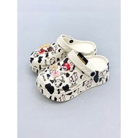 Tặng 10 Sticker Ngẫu Nhiên Giày Dép Sục Nam Nữ Trẻ Em Bò Sữa Cao 6P Nesty NE18