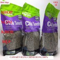 [Tặng 120g yến mạch Úc] Hạt chia Organic Chia Seeds Australia 1kg màu tím