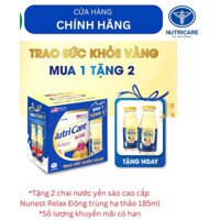 [Tặng 2 chai yến] Sữa bột Nutricare Bone phòng ngừa loãng xương cải thiện xương khớp