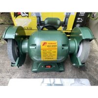 Tặng 2 đá mài gắn trên máy Máy mài 2 đá 6'' hiệu ROMANO Bench Grinder chuyên dùng để mài sắt, gỗ, kéo, phá đá, kim loại.
