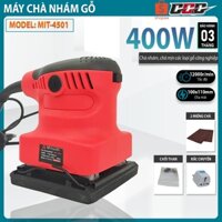 [TẶNG 2 MIẾNG CHÀ] Máy chà nhám rung, máy chà gỗ, máy chà cầm tay Mitsushi 4501 công suất 400w
