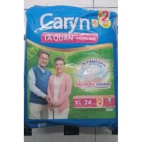 [Tặng 2 miếng] Tã quần người già Caryn Xl24 miếng mẫu mới