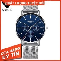 [TẶNG 20K XU]  Đồng hồ nam Nibosi 2321-1 dây phép lưới mẫu mới nhất 2018