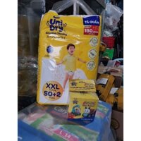 (Tặng 2m+ tặng xe)Bỉm quần Unidry M50/L50/XL50/XXL50 miếng