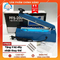 [TẶNG 3 BỘ DÂY NHIỆT] Máy Hàn Miệng Túi Nilong Dập Tay PFS200 PFS300 PFS400 HÀNG CHÍNH HÃNG BẢO HÀNH 6 THÁNG