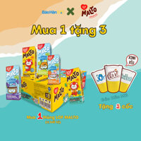 [Tặng 3 Cốc] Sữa Lúa Mạch và Sữa Chua Uống Lof Malto Đủ Vị - Thùng x 48 hộp 180ml