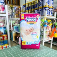 (Tặng 4 miếng) Bỉm Bobby Tã Dán Size S 54 Miếng