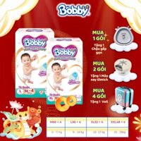 [Tặng 4 miếng] Gói tã quần Bobby Premium Soft size M60/L56/XL52/XXL48