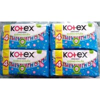 (Tặng 4 miếng) Lốc 8 gói Băng Vệ Sinh Kotex Hàng Ngày Kháng Khuẩn gói 20 miếng, Mỗi Gói 20 Miếng