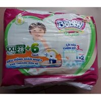 (Tặng 4 miếng) Tã quần Bobby size XXL 28 miếng (cho bé 15 -25kg )