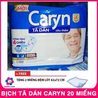 [Tặng 4 Tấm Đệm Lót] Bỉm dán Caryn siêu thấm bỉm caryn cho mẹ sau sinh [Bịch 20 miếng] - BETITI