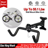 TẶNG 5 KHẨU TRANG-giá treo xe đạp lên tường, giá treo xe xoay 360 độ chỉnh được độ dài