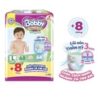 [Tặng 8 miếng] Tã quần Bobby mẫu lõi nén M76/ L68/ XL62/ XXL56
