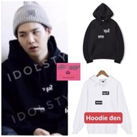 (Tặng ảnh BTS)Hoodie BTS SUGA Super chia đôi