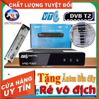 [Tặng Anten] Đầu Thu kỹ Thuật Số,Đầu Thu Mặt Đất VTC T201