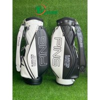 (Tặng bàn chải vệ sinh gậy) Túi gậy golf Ping mẫu mới 2023, túi gậy PING, túi gậy golf PU siêu nhẹ, túi PING gậy golf