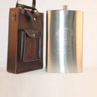 [Tặng bao da + Phễu rót inox] Bình Inox CCCP Truyền Thống Dung Tích 5L. Bảo hành 12 tháng. Lỗi 1 đổi 1