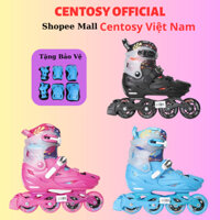 [Tặng bảo hộ] Giày patin trẻ em Centosy - Flying Eagle BKB K9 - Bánh cao su đặc, phanh an toàn