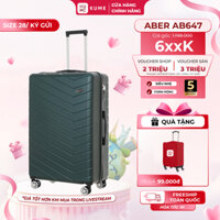 [TẶNG BAO TRÙM] Vali Size 28 Cao Cấp | Aber AB647 | Bền Bỉ, Chống Bể Vỡ, Khóa Số Âm Hiện Đại