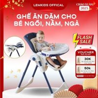 [TẶNG BÁT ĂN] Ghế Ăn Dặm Cho Bé Best Baby, Ghế Ăn Dặm Có Thể Ngả 160 Độ Giúp Bé Nằm Thoải Mái Chống Trào Ngược Sau Ăn