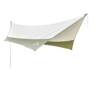 Tăng bạt cắm trại tarp dã ngoại cánh bướm HISPEED cao cấp phủ bạc nano thoát hơi 1 chiều chống bí dày dặn